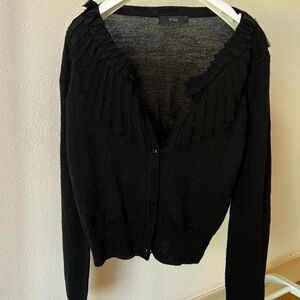Black Elegant Cardigan (S)